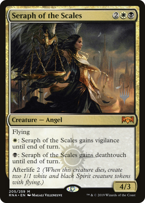 Seraph of the Scales (PPELD-205) [Ravnica Allegiance Promos] Foil MTG Single Wizards of the Coast