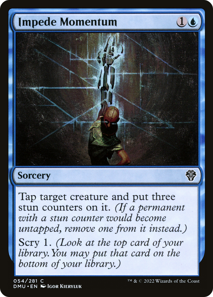 Impede Momentum (DMU-054) [Dominaria United] Foil MTG Single Wizards of the Coast