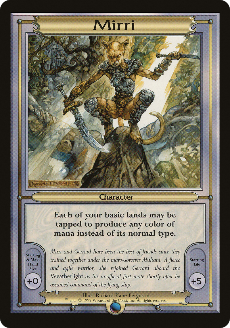 Mirri (VNG-105) [Oversized] Vanguard Series MTG Single Wizards of the Coast