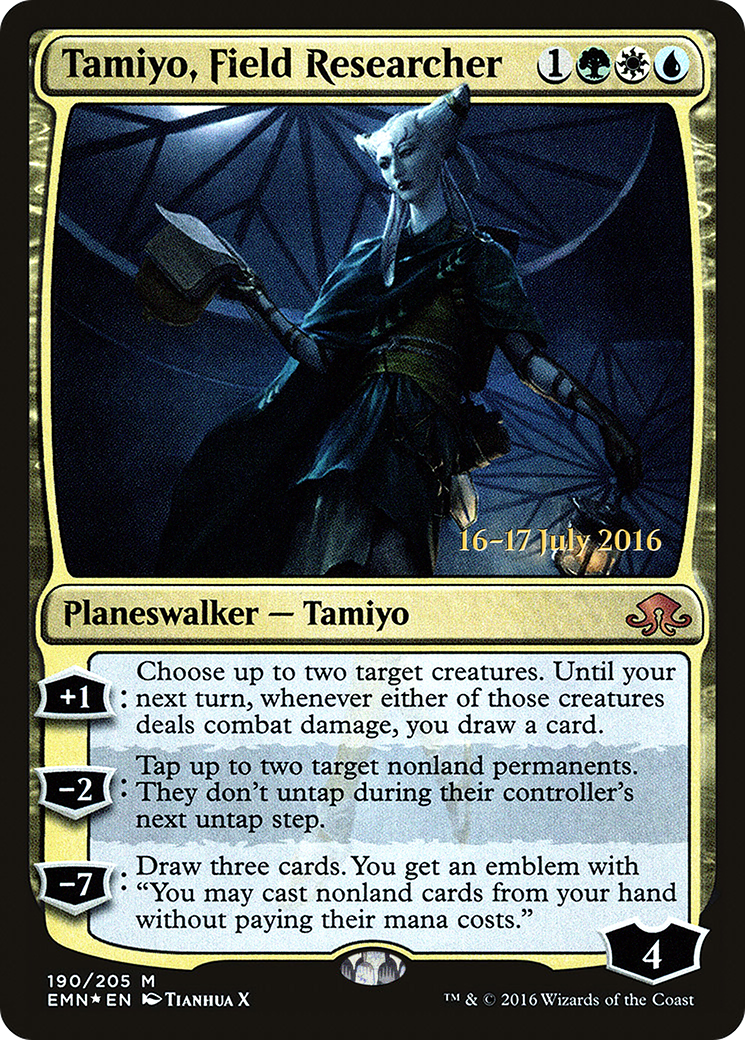 Tamiyo, Field Researcher (PRE-190) [Eldritch Moon Promos] Foil MTG Single Wizards of the Coast