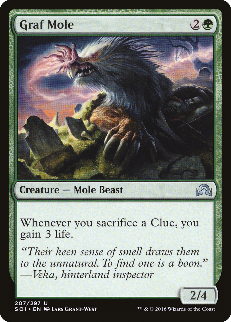 Graf Mole (SOI-207) [Shadows over Innistrad] Foil MTG Single Wizards of the Coast