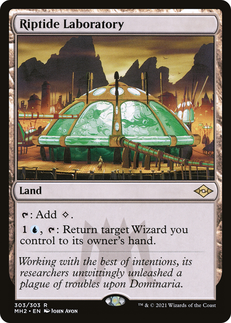 Riptide Laboratory (MH2-303) [Modern Horizons 2] Foil MTG Single Wizards of the Coast