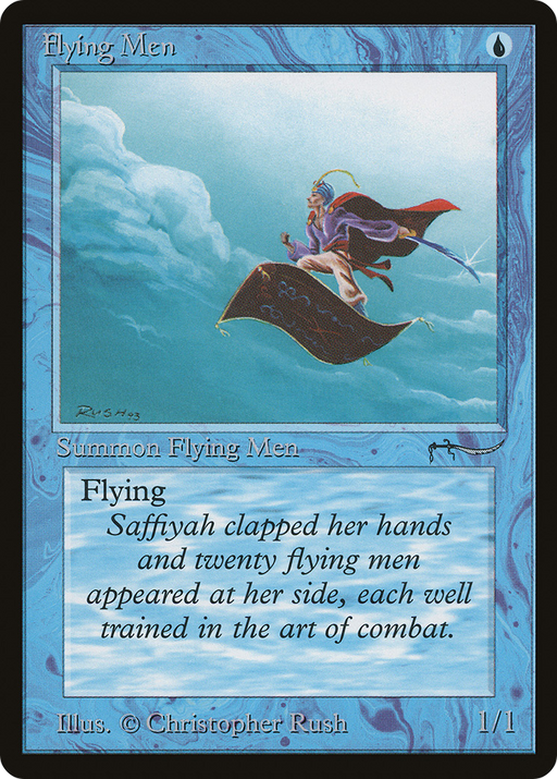 Flying Men (ARN-) [Oldschool] Arabian Nights MTG Single Wizards of the Coast