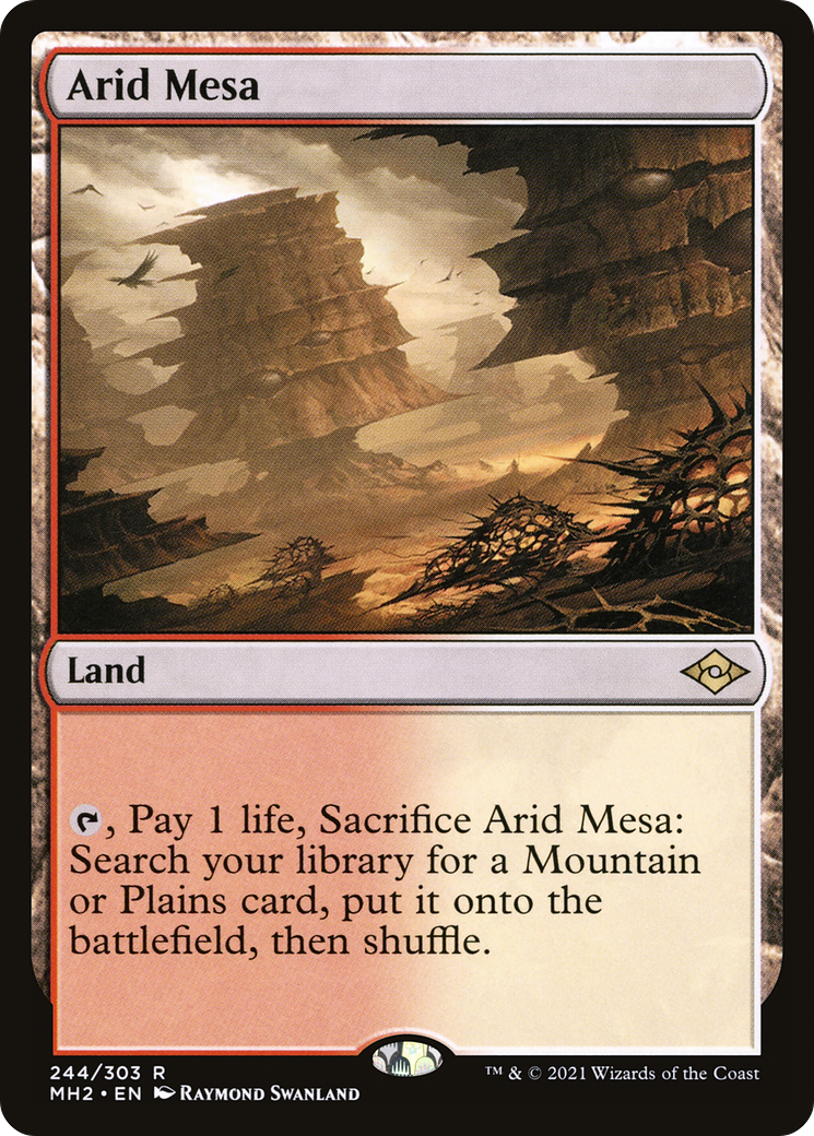 Arid Mesa (MH2-244) [Modern Horizons 2] MTG Single Wizards of the Coast