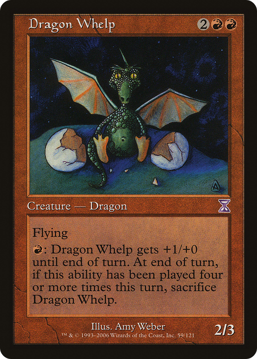 Dragon Whelp (TSB-059) [Time Spiral Timeshifted] MTG Single Wizards of the Coast