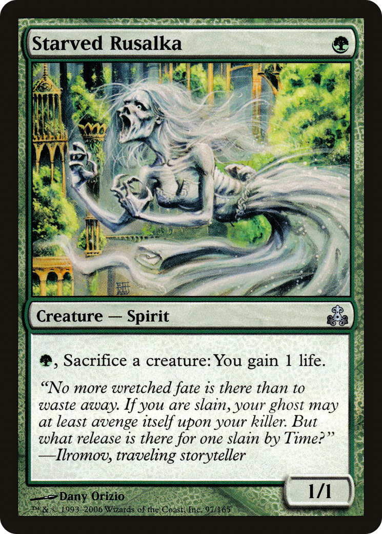 Starved Rusalka (GPT-097) [Guildpact] MTG Single Wizards of the Coast