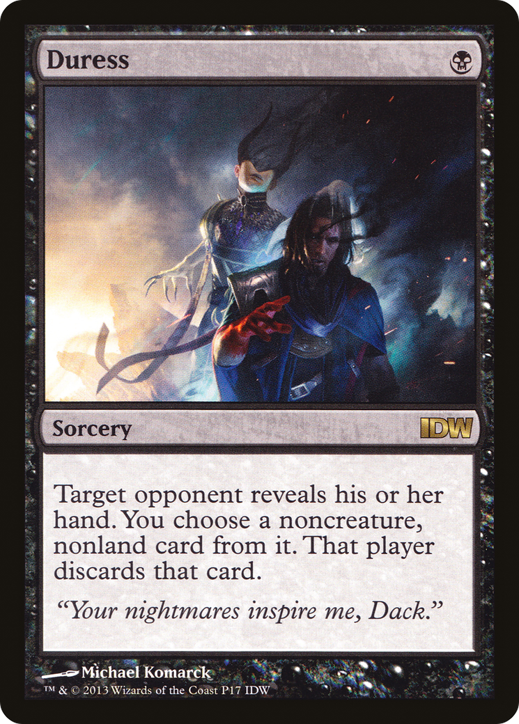 Duress [IDW Comics 2014] MTG Single Magic: The Gathering