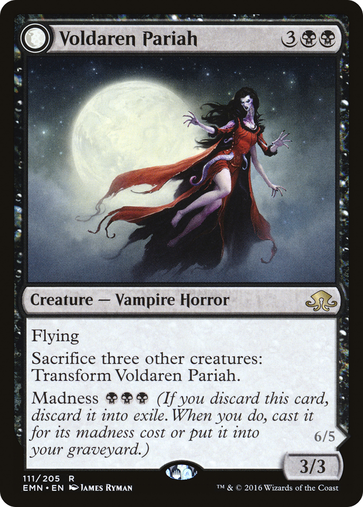 Voldaren Pariah // Abolisher of Bloodlines [Eldritch Moon] MTG Single Magic: The Gathering   