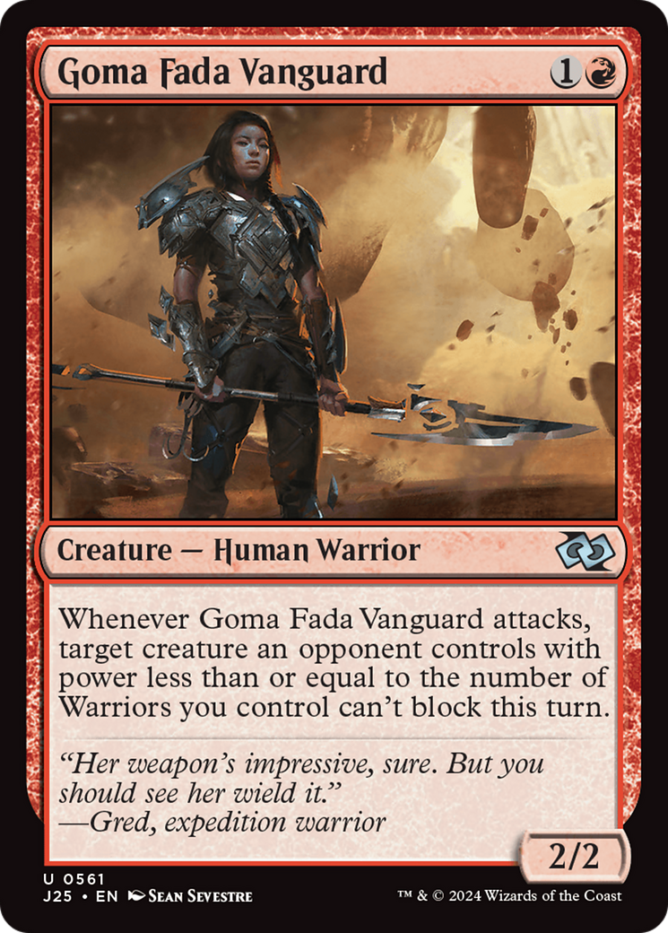 Goma Fada Vanguard (J25-561) [Foundations Jumpstart] MTG Single Wizards of the Coast