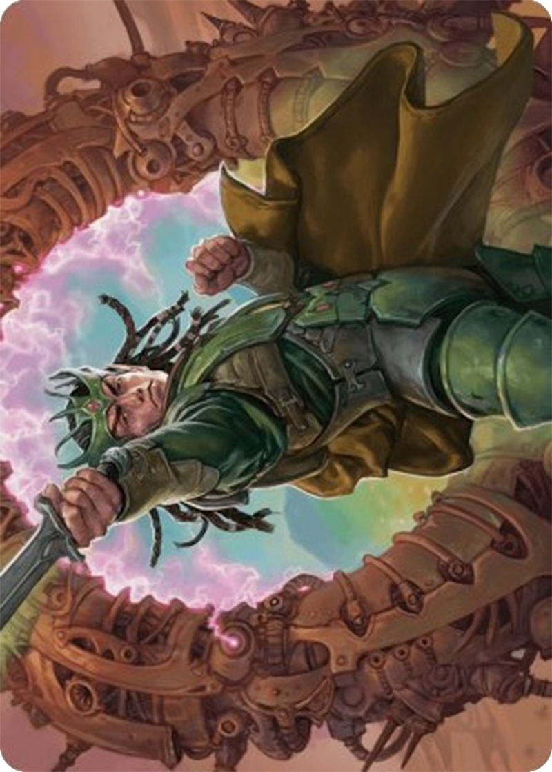 Eladamri, Korvecdal Art Card [Art Series] Modern Horizons 3 MTG Single Magic: The Gathering