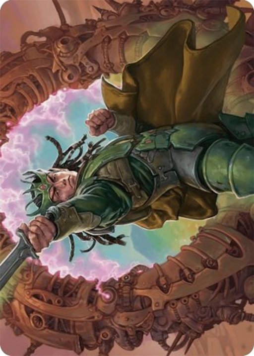 Eladamri, Korvecdal Art Card [Art Series] Modern Horizons 3 MTG Single Magic: The Gathering