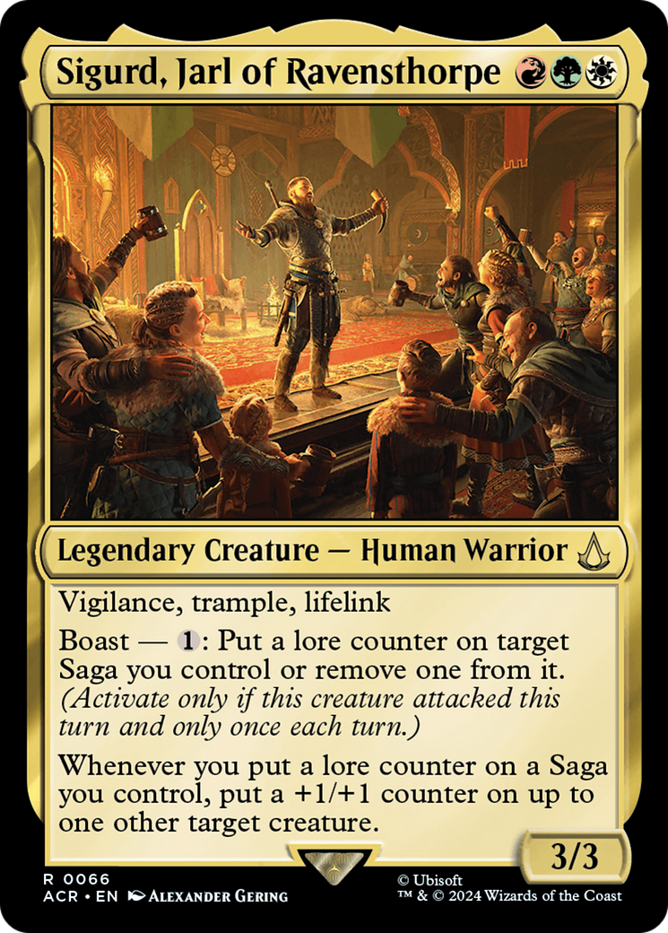 Sigurd, Jarl of Ravensthorpe (ACR-066) [Assassin's Creed] MTG Single Wizards of the Coast