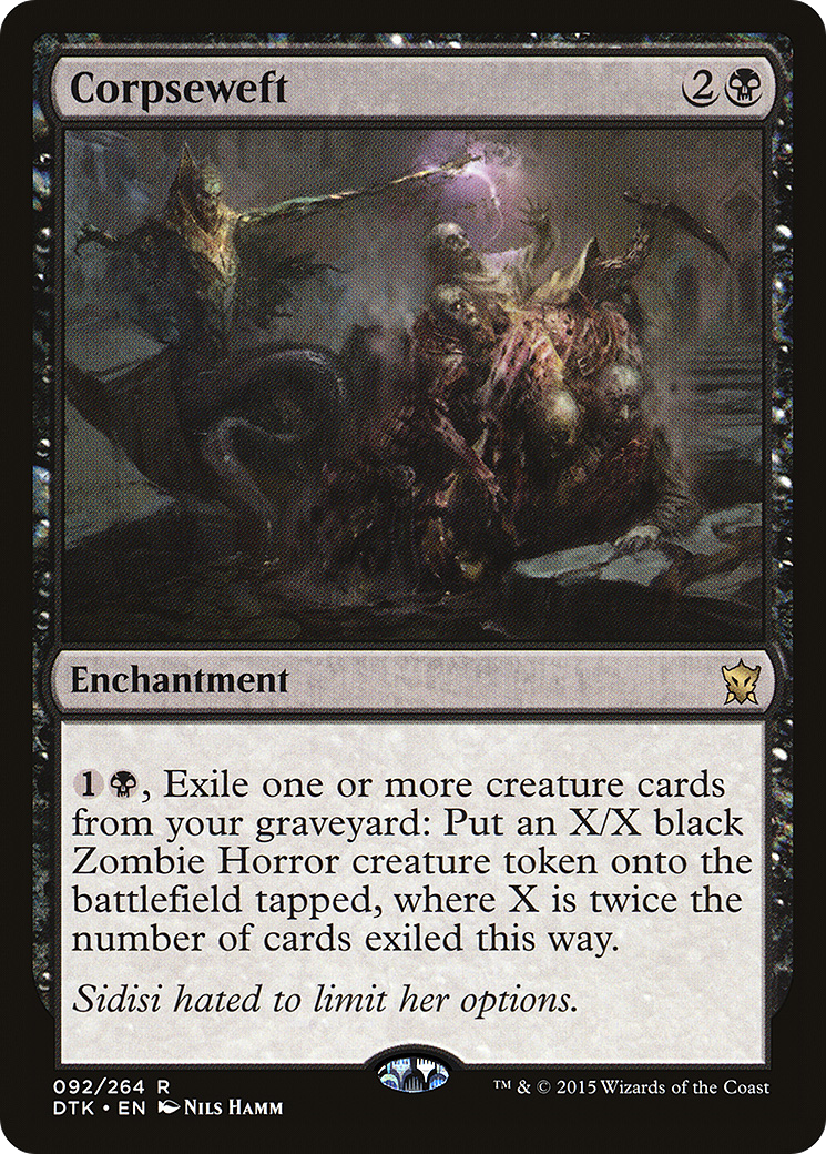 Corpseweft (DTK-092) [Dragons of Tarkir] MTG Single Wizards of the Coast