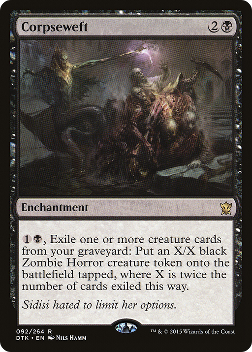 Corpseweft (DTK-092) [Dragons of Tarkir] MTG Single Wizards of the Coast