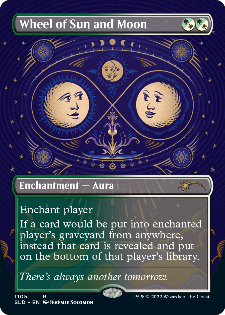 Wheel of Sun and Moon (SLD-1105) [Secret Lair] Drop (Borderless) MTG Single Wizards of the Coast