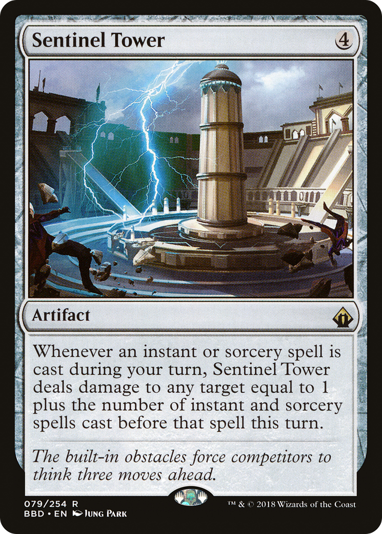 Sentinel Tower (BBD-079) [Battlebond] MTG Single Wizards of the Coast