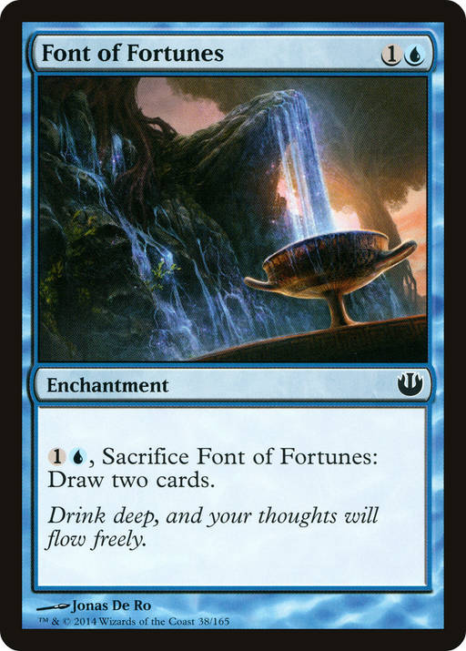 Font of Fortunes (JOU-038) [Journey into Nyx] Foil MTG Single Wizards of the Coast
