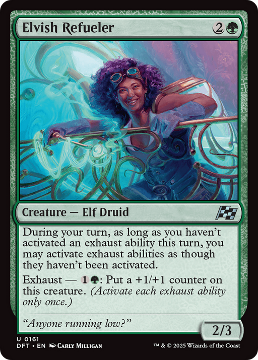 Elvish Refueler (DFT-161) [Aetherdrift] MTG Single Wizards of the Coast
