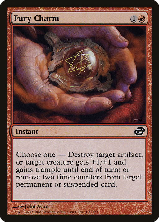 Fury Charm (PLC-100) [Planar Chaos] MTG Single Planar Chaos