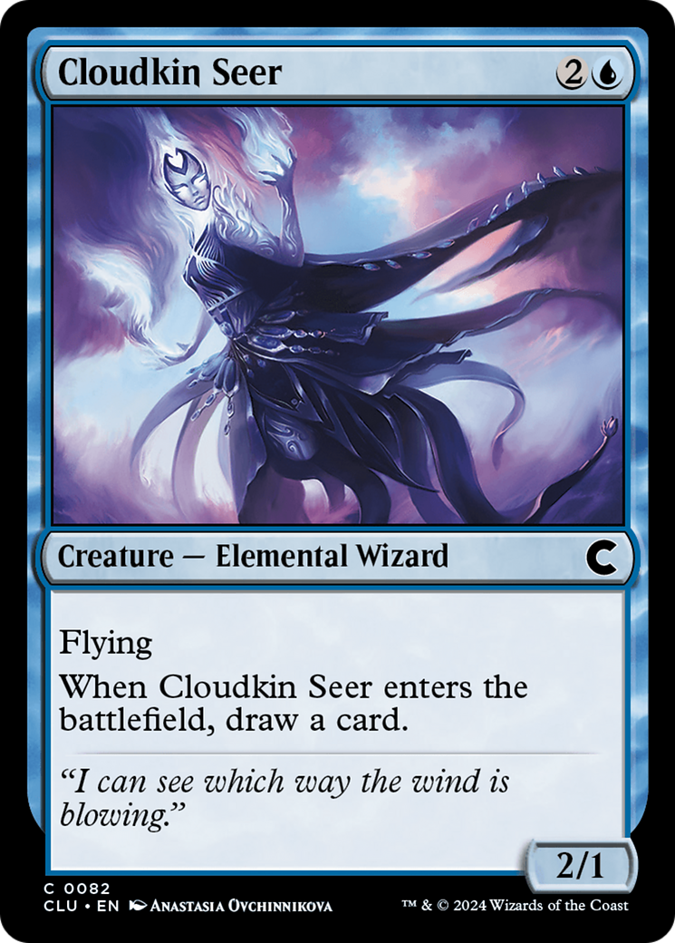 Cloudkin Seer (CLU-082) [Ravnica: Clue Edition] MTG Single Wizards of the Coast