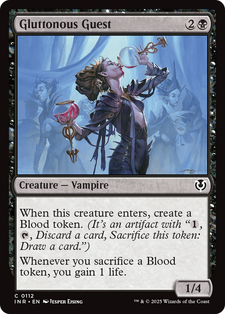 Gluttonous Guest (INR-112) [Innistrad Remastered] MTG Single Wizards of the Coast