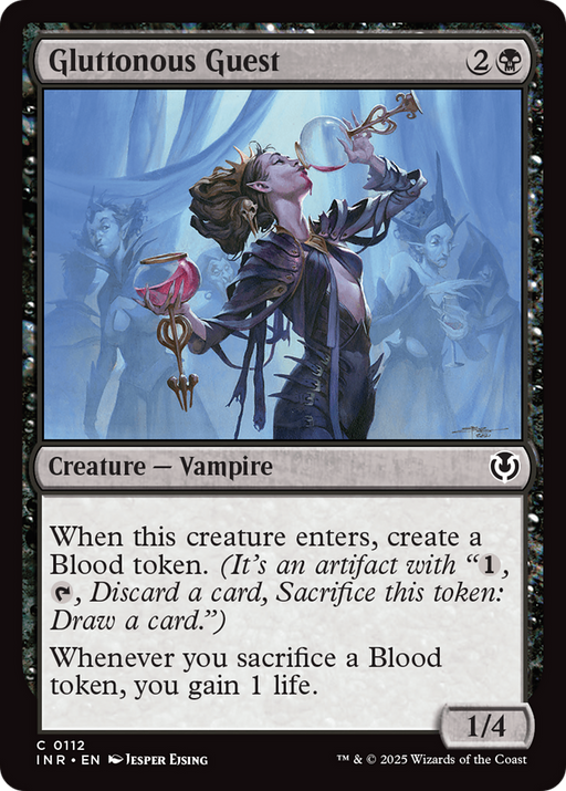 Gluttonous Guest (INR-112) [Innistrad Remastered] MTG Single Wizards of the Coast