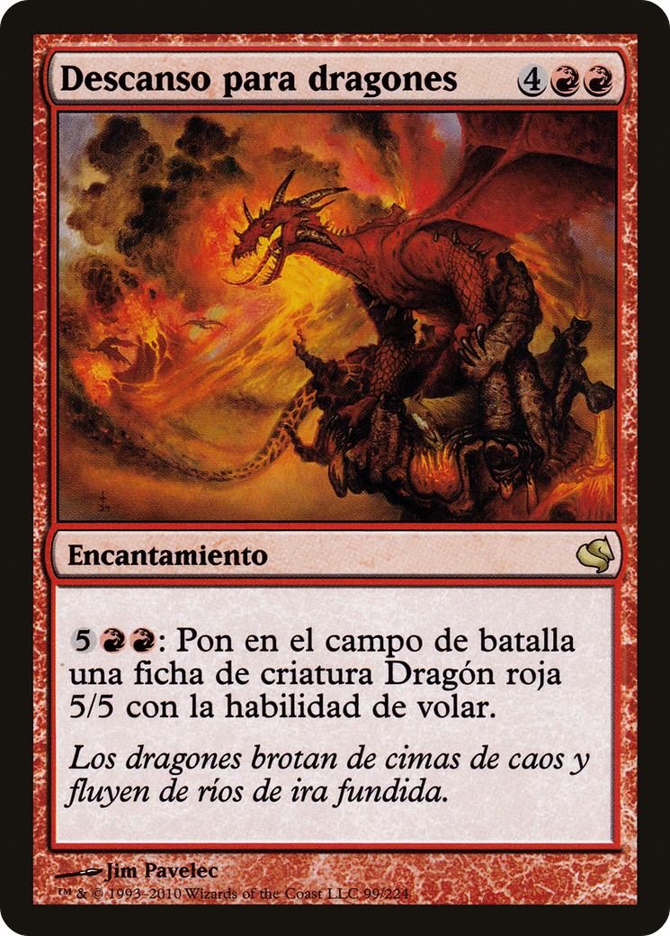 Dragon Roost (Spanish) - "Descanso para dragones" (PS11-099) [Misc] Salvat 2011 MTG Single Wizards of the Coast