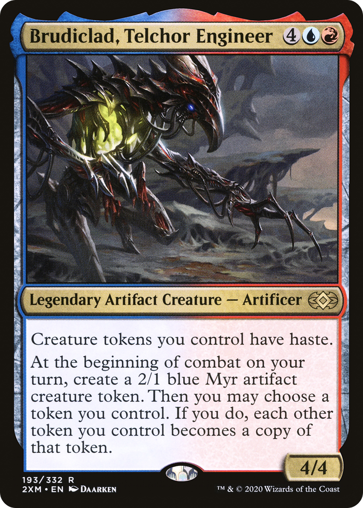 Brudiclad, Telchor Engineer (2XM-193) [Double Masters] MTG Single Wizards of the Coast
