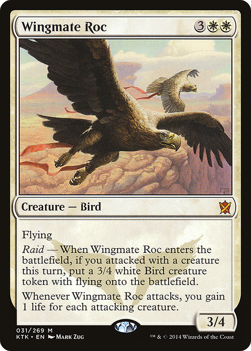 Wingmate Roc (KTK-031) [Khans of Tarkir] MTG Single Wizards of the Coast