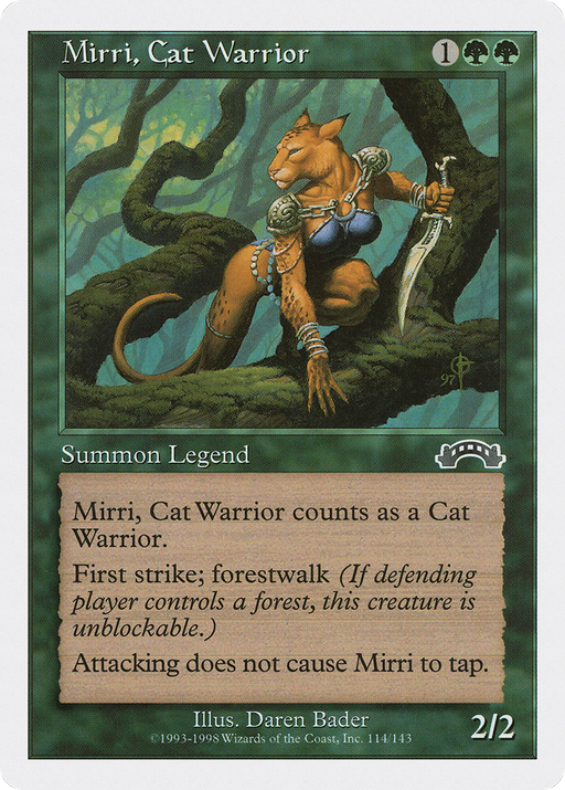 Mirri, Cat Warrior (ATH-060) [Anthologies] MTG Single Wizards of the Coast