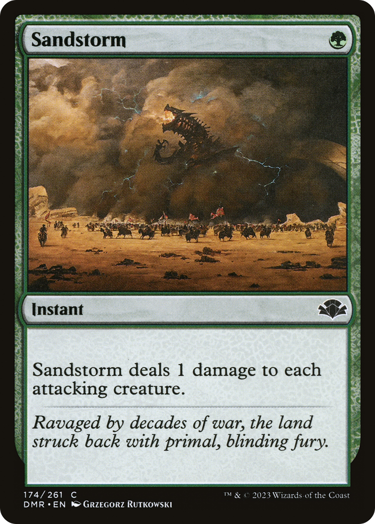 Sandstorm (DMR-174) [Dominaria Remastered] Foil MTG Single Wizards of the Coast