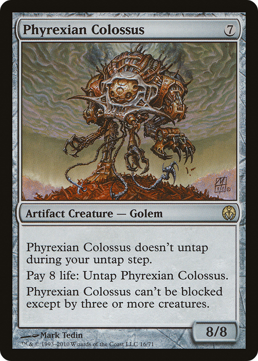 Phyrexian Colossus (DDE-016) [Misc] Duel Decks: Phyrexia vs. the Coalition MTG Single Wizards of the Coast