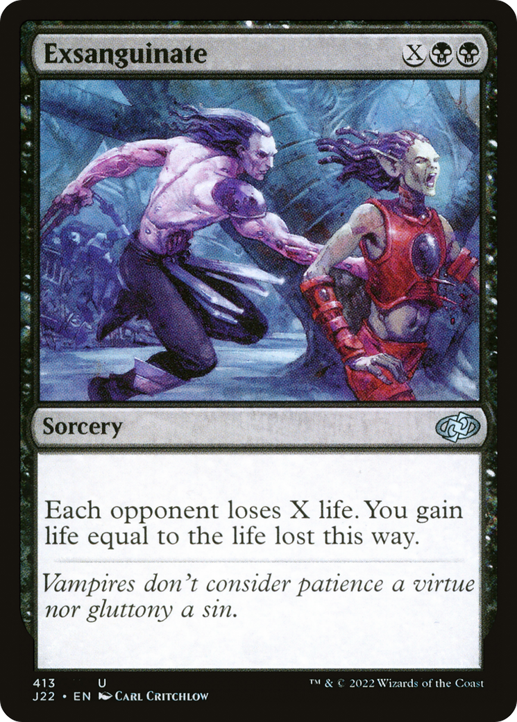 Exsanguinate (J22-413) [Jumpstart 2022] MTG Single Wizards of the Coast