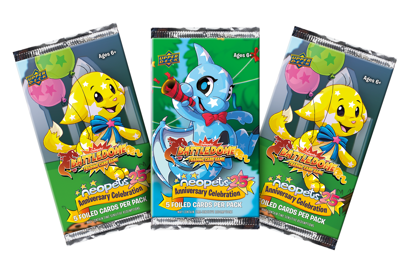 Neopets Battledome TCG: 25th Anniversary - Booster Pack Neopets Battledome TCG Upper Deck