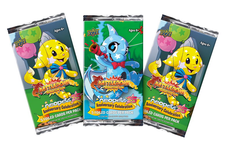 Neopets Battledome TCG: 25th Anniversary - Booster Pack Neopets Battledome TCG Upper Deck