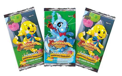 Neopets Battledome TCG: 25th Anniversary - Booster Pack Neopets Battledome TCG Upper Deck