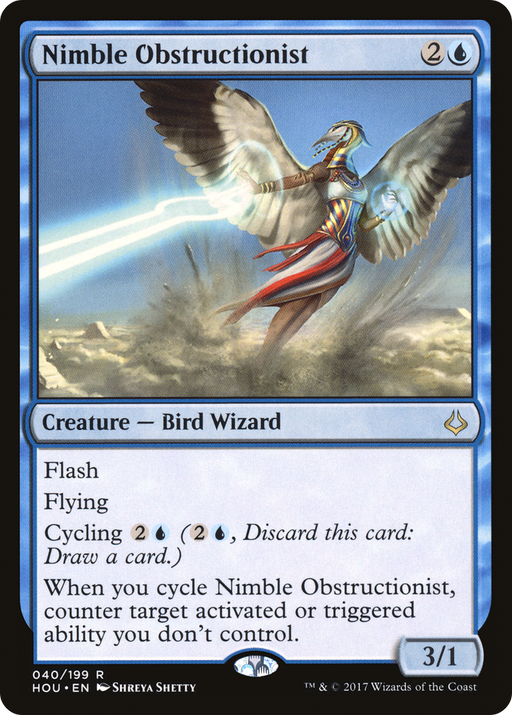 Nimble Obstructionist (HOU-040) [Hour of Devastation] MTG Single Wizards of the Coast