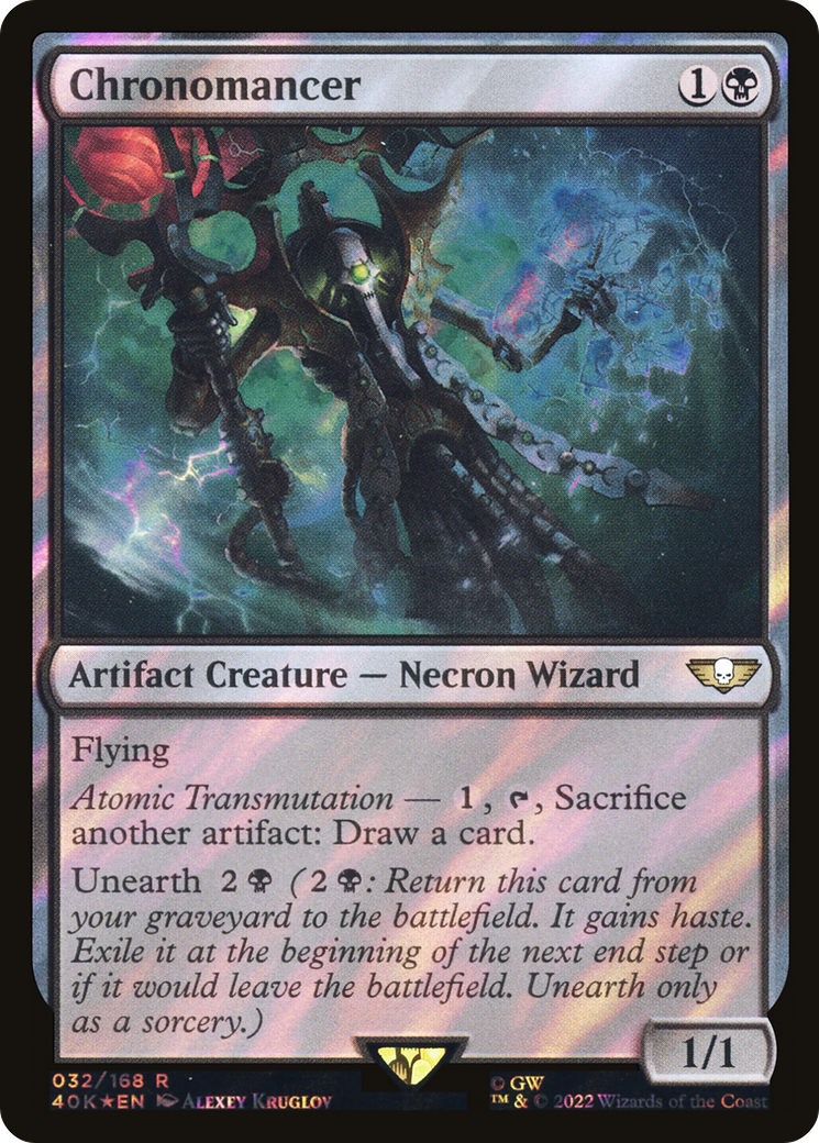 Chronomancer (40K-32★) [Warhammer 40,000 Commander] Foil MTG Single Wizards of the Coast