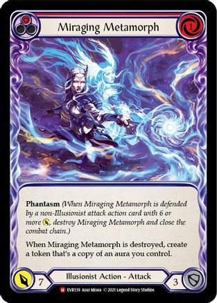Miraging Metamorph [EVR139] (Everfest)  1st Edition Normal Flesh And Blood Single Flesh And Blood   