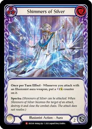 Shimmers of Silver [EVR140] (Everfest)  1st Edition Normal Flesh And Blood Single Flesh And Blood   