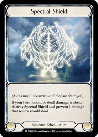 Spectral Shield [EVR153] (Everfest)  1st Edition Normal Flesh And Blood Single Flesh And Blood   