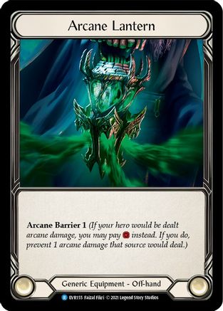 Arcane Lantern [EVR155] (Everfest)  1st Edition Normal Flesh And Blood Single Flesh And Blood   