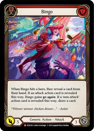 Bingo [EVR156] (Everfest)  1st Edition Normal Flesh And Blood Single Flesh And Blood   
