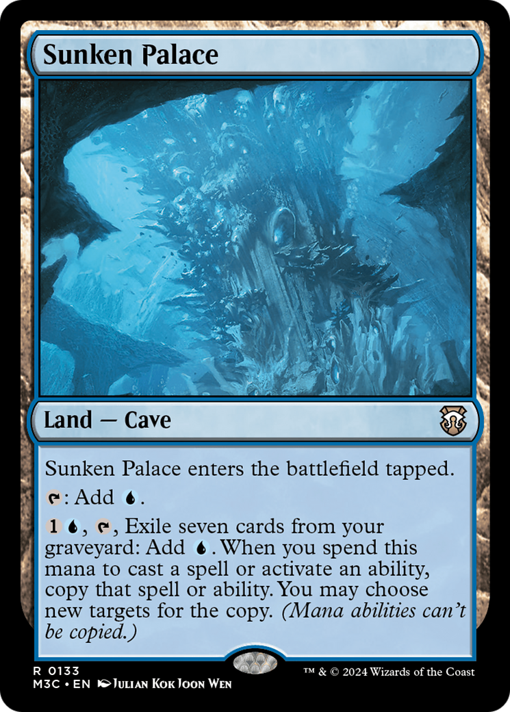Sunken Palace (M3C-133) [Modern Horizons 3 Commander] MTG Single Wizards of the Coast
