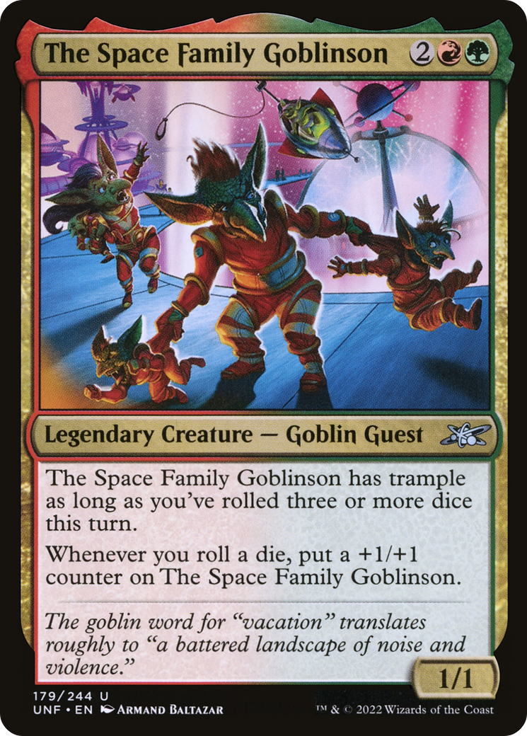 The Space Family Goblinson (UNF-179) [Unfinity] MTG Single Wizards of the Coast