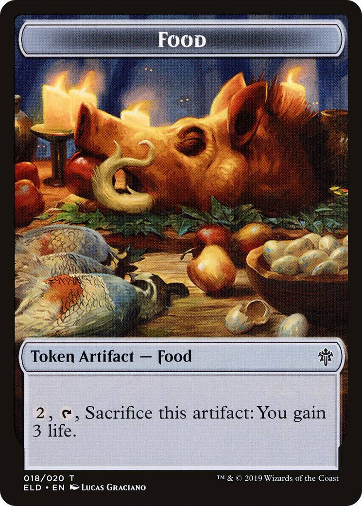 Food (TELD-018) [Tokens] Throne of Eldraine Tokens MTG Single Wizards of the Coast