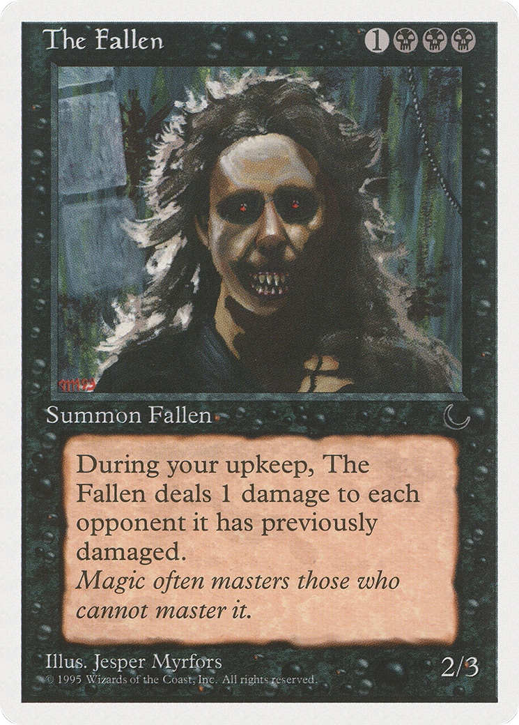 The Fallen (CHR-038) [Chronicles] MTG Single Wizards of the Coast
