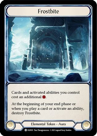 Frostbite // Seismic Surge [OLD031 // OLD032] (Tales of Aria Oldhim Blitz Deck) Flesh And Blood Single Flesh And Blood   