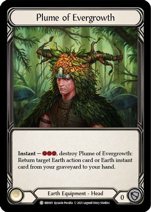 Plume of Evergrowth [BRI005] (Tales of Aria Briar Blitz Deck)  1st Edition Normal Flesh And Blood Single Flesh And Blood   