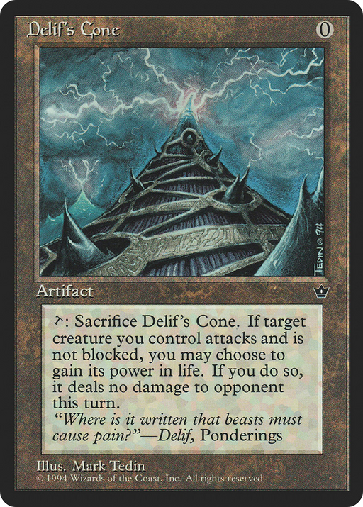 Delif's Cone (FEM-084) [Fallen Empires] MTG Single Wizards of the Coast